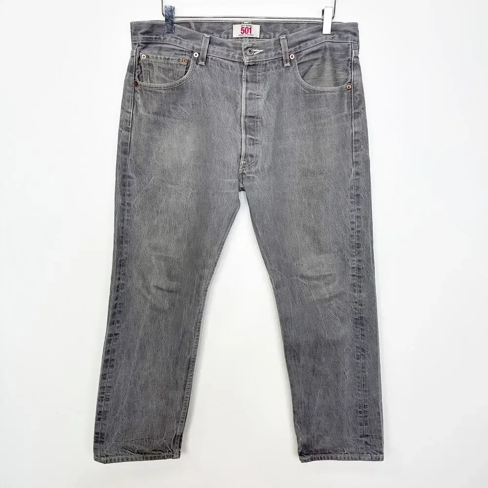 Levi Gray 501 Jeans 36 X 28
